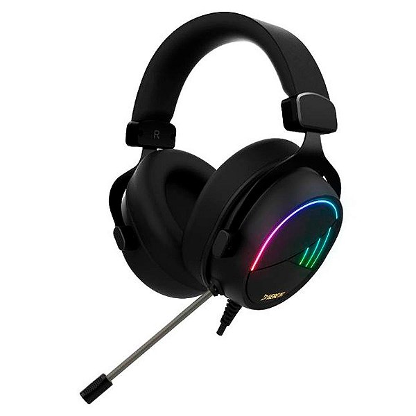 Headset Gamer Gamdias Hebe M2 Usb RGB
