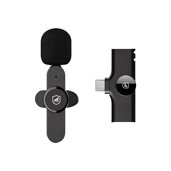 Microfone De Lapela Flex Tipo C Gshield GS-8907