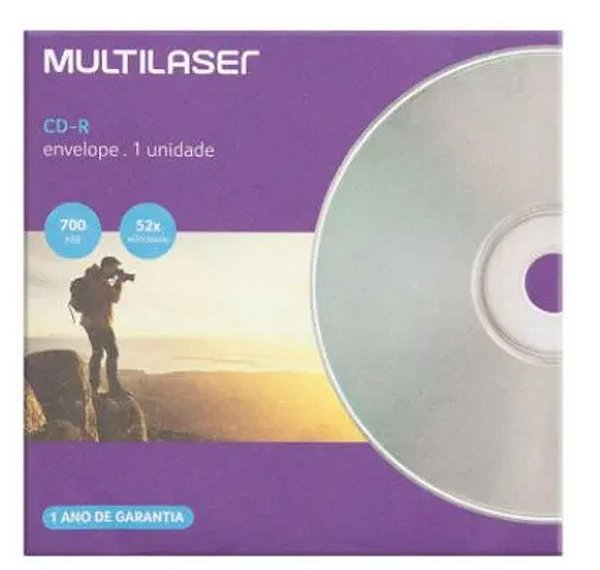 CD-R 700mb Multilaser CD006