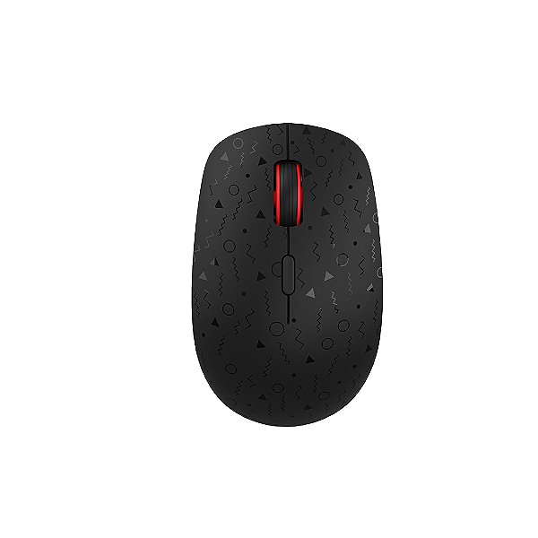 Mouse Sem Fio Recarregável C3tech Preto M-W90BK
