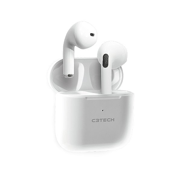 Fone Bluetooth C3Tech EP-TWS-21WH Branco