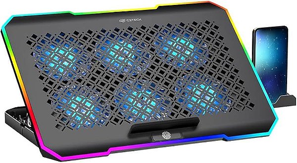 Base para Notebook 17,3" C3Tech NBC-550BK