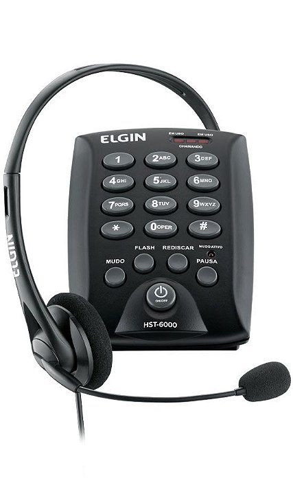 Telefone Elgin Com Headset HST-6000