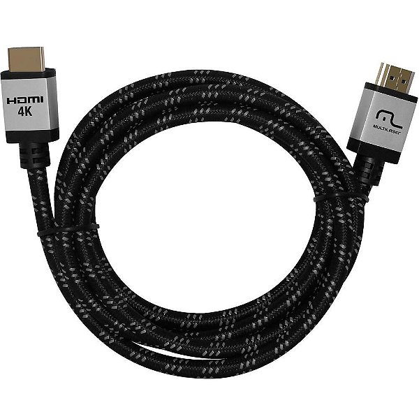 Cabo HDMI 2.0 Multilaser WI295 1.8M 4K