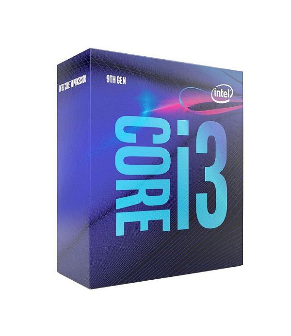 Processador Intel Core I3-9100 3.6GHz (4.2GHz Turbo) LGA1151 BX80684I39100 9ª Geração