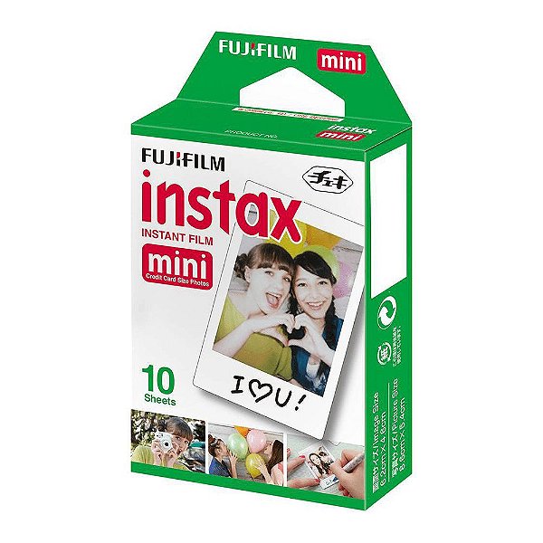 Filme Instantâneo Fujifilm Instax Mini Com 10 Fotos