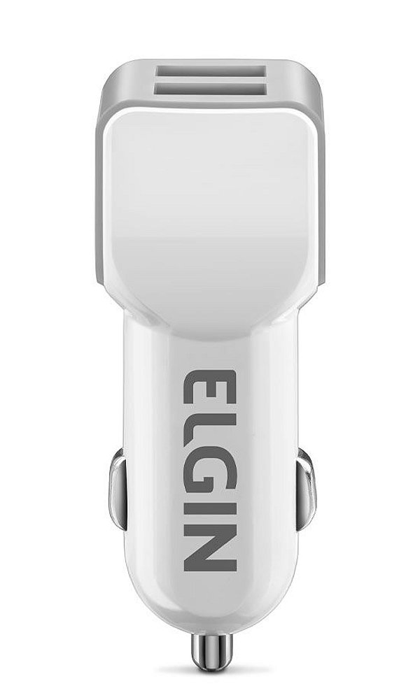 Carregador Veicular USB com 2 saídas Elgin