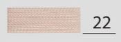 LINHA NYLON SETTANYL - 23g - cor 22