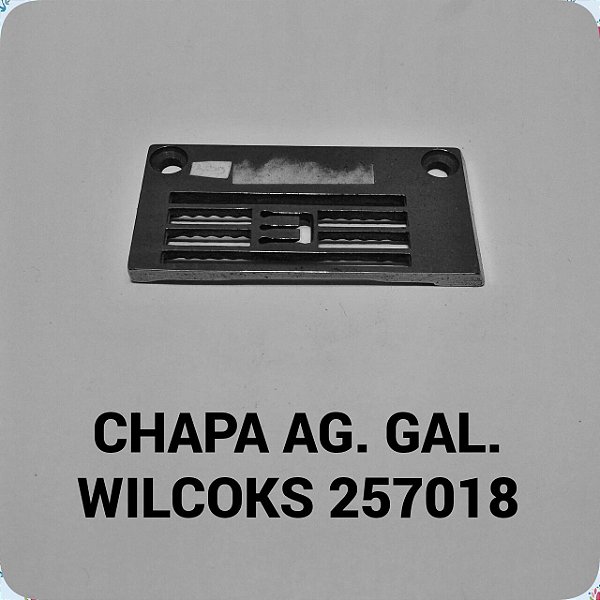 Chapa de Agulha Wilcoks 257018