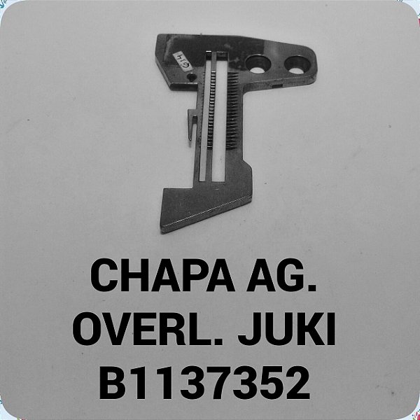 Chapa de Agulha Overloque Juki B1137352