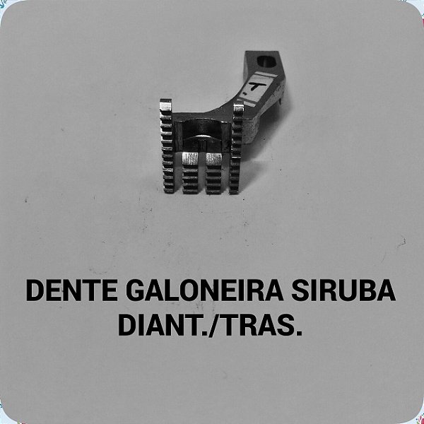 Dente Galoneira Siruba Diant/Tras