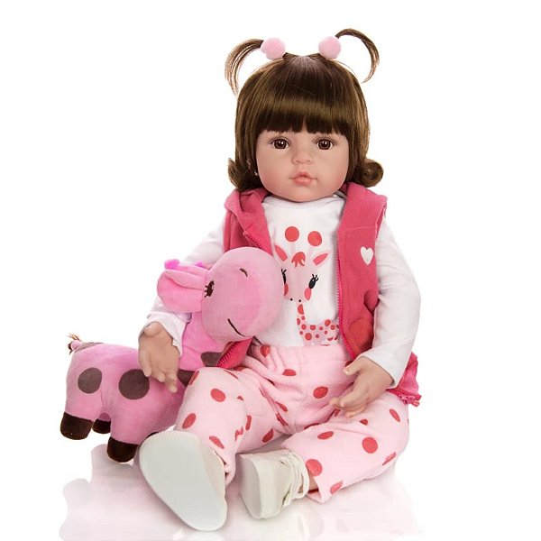Bebê reborn menina com corpo de silicone Clearance