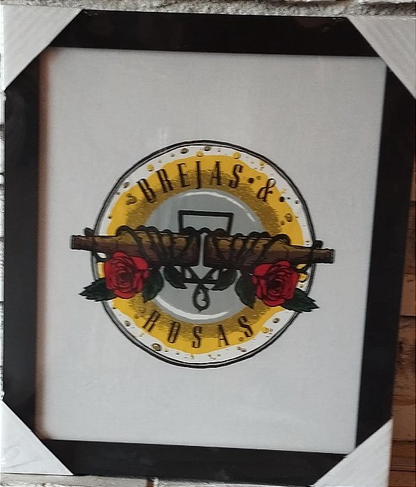 Acessórios - Quadro Breja e Rosas