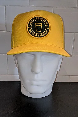 Boné Breja Boas Ideias Amarelo