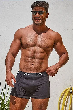 kit 3 Cuecas Boxer Breja