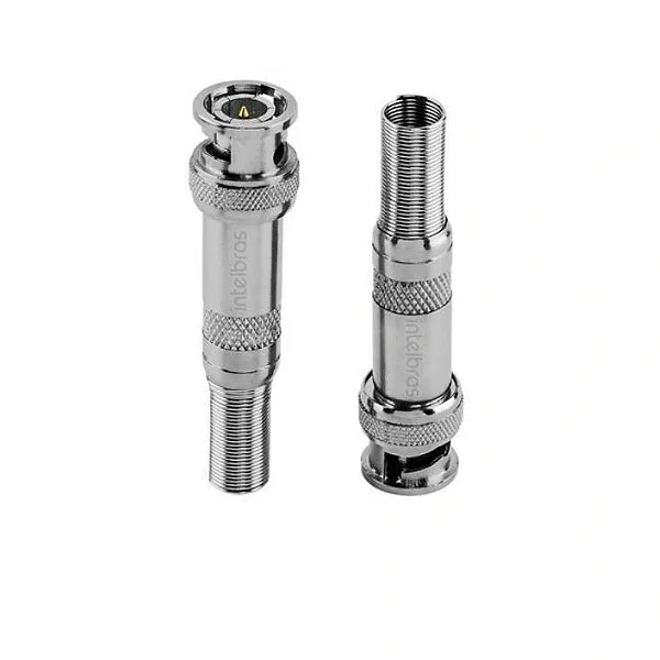 CONECTOR BNC MACHO MOLA / PARAFUSO CONEX 1000 G2 - 10 PECAS