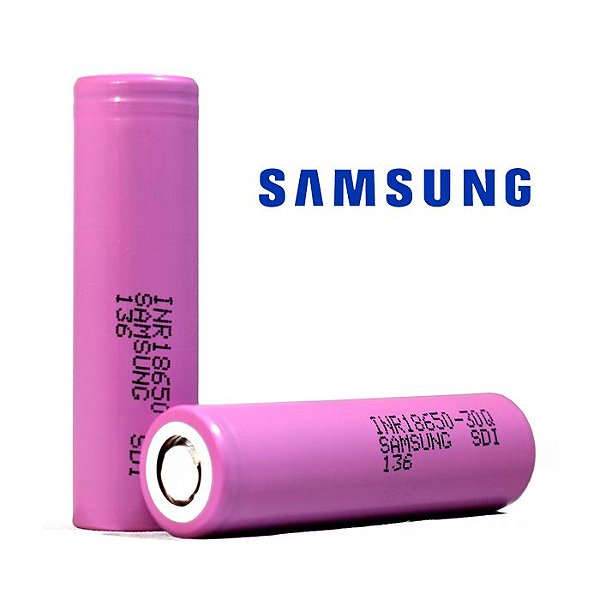 Bateria Samsung® 30Q (18650) 3000mAh HIGH DRAIN 15A