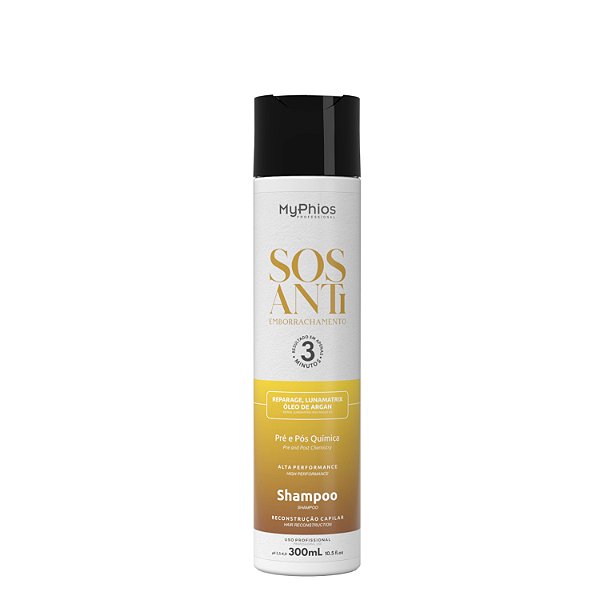 Shampoo SOS Antiemborrachamento 300ml - MyPhios