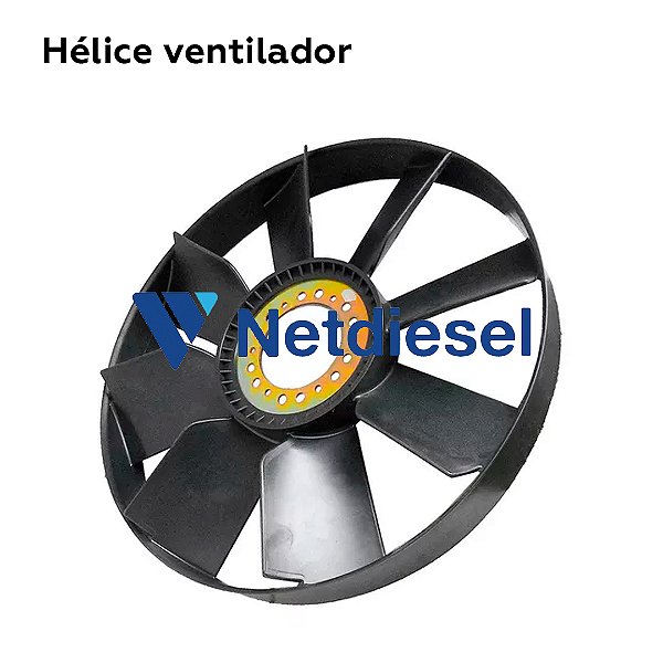 Hélice do ventilador  8 pas