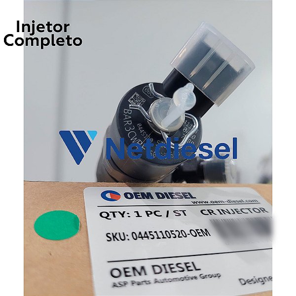 0445110520 - Injetor Citroen / Fiat / Peugeot - OEM