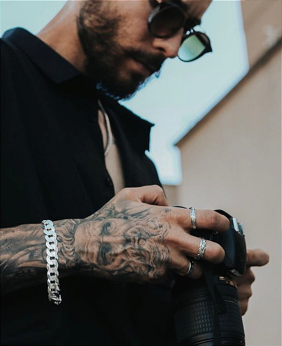 Pulseira em prata925 - Masculino