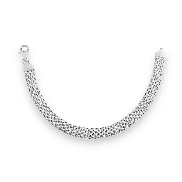 Pulseira em Prata925 -  Pipoca Grossa
