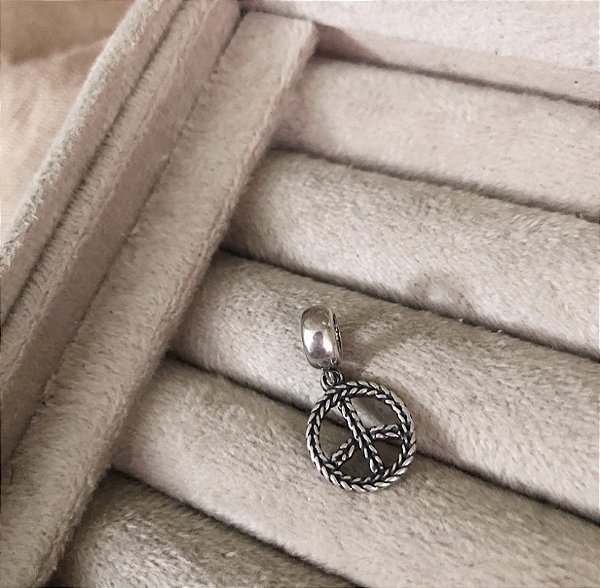 Berloque em Prata925 - Símbolo da Paz