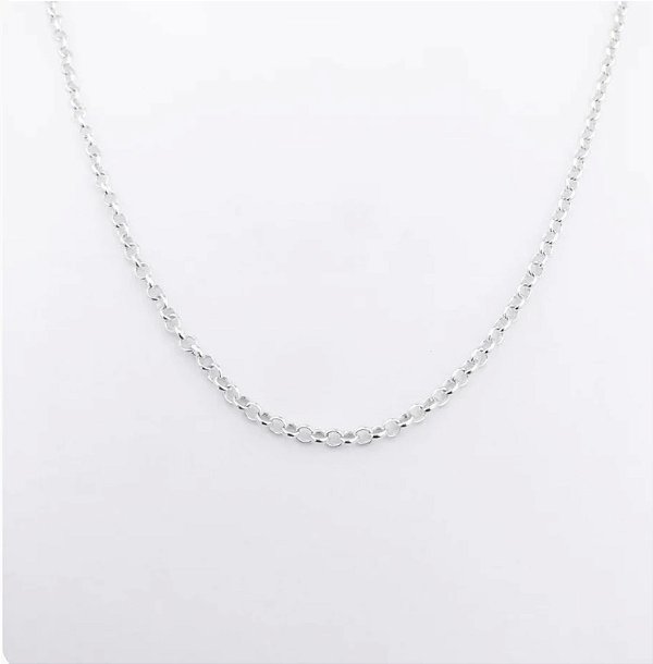 Corrente em Prata925 - Elo Portugues