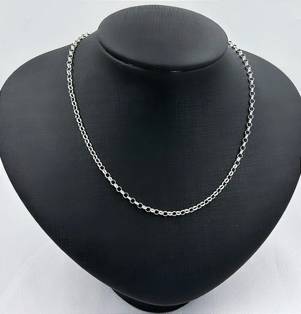 Corrente em Prata 925 – Elo Português 40cm