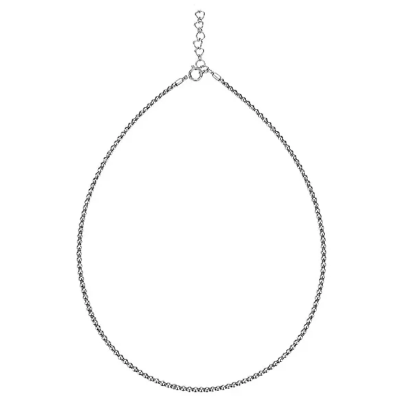 Gargantilha em Prata925 com Pedra Natural Hematita
