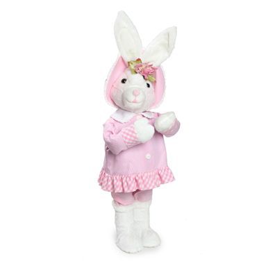 Coelha Vestido Rosa Médio com 1 unidade