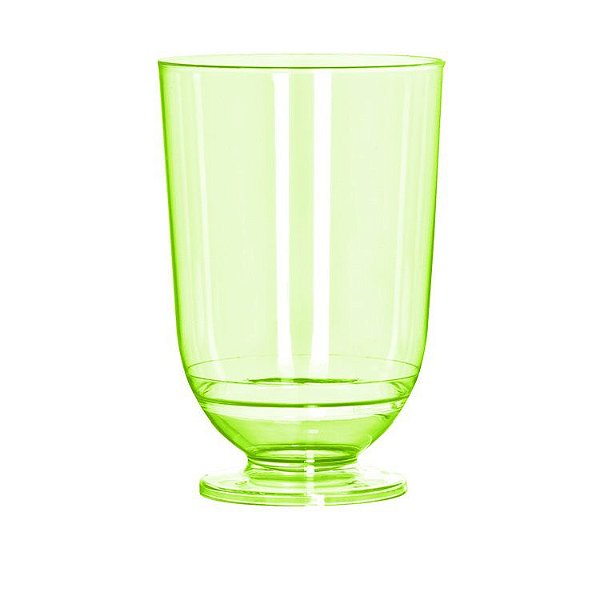 Taça Para Licor Verde Neon 50ml Pct C/ 10un