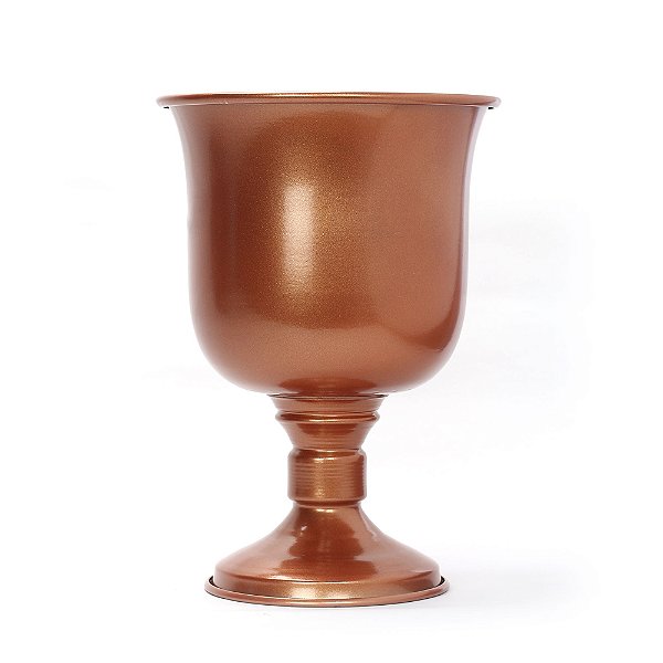 Vaso Decorativo Médio Grego tipo-a bronze com 1 unidade
