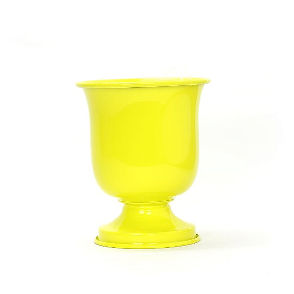 Vaso Decorativo Romano pequeno tipo-a amarelo com 1 unidade