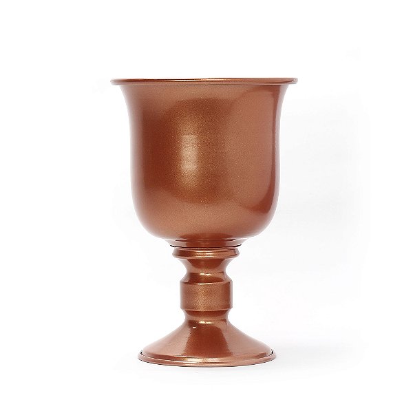 Vaso Decorativo pequeno Grego tipo-a bronze com 1 unidade