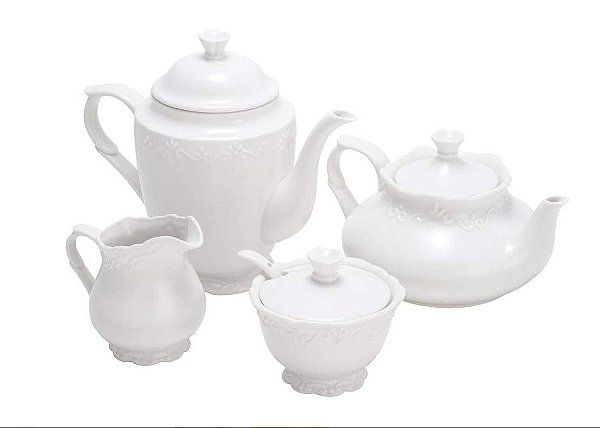 Conjunto Porcelana Durable Porcelain para Chá e Café