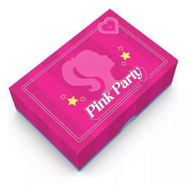 Caixa Practice para 4 Doces Pink Party com 1 unidade