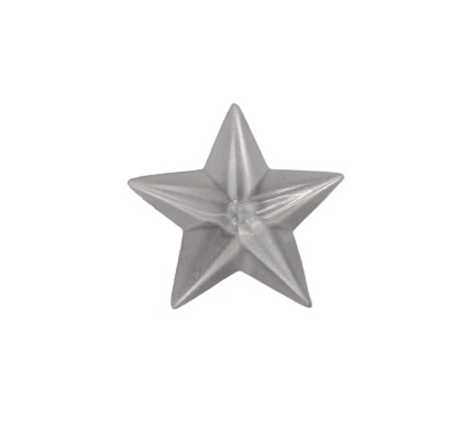 Estrela Cristal Grande com 1 unidade