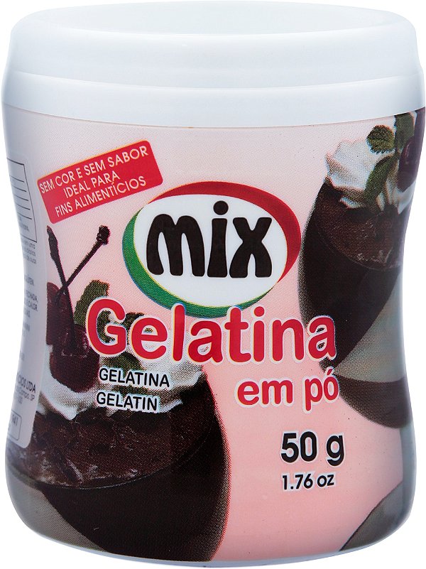 Gelatina 50g Mix