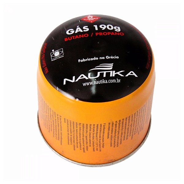 Cartucho de Gás Náutika 190g com 1 unidade