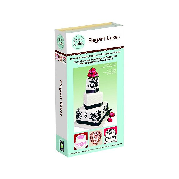 Cartucho Cricut Bolo Elegant Cakes com 1 unidade