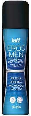 Eros Men Desodorante Íntimo Corporal Masculino 166ml INTT