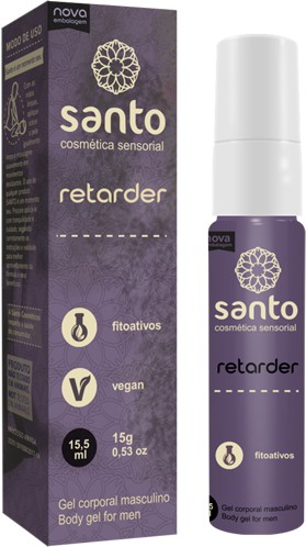 Gel temporizador masculino Santo Retarder