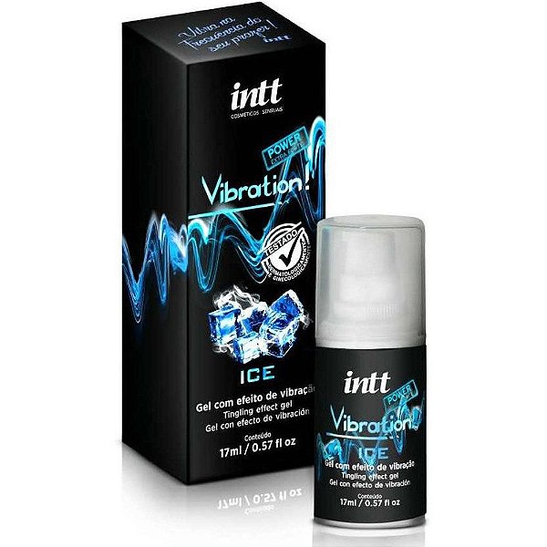 Vibration Ice Gel Excitante Beijável 17g Intt