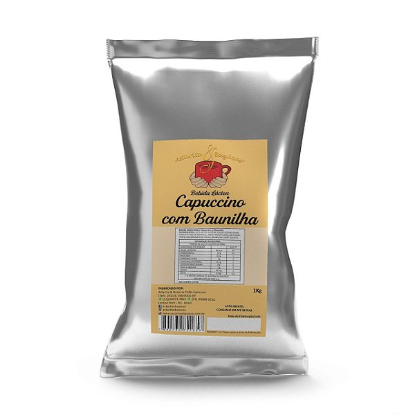 BEBIDA LÁCTEA SABOR CAPUCCINO COM BAUNILHA