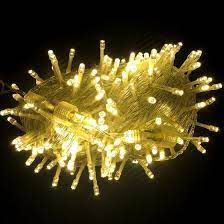 CORDAO 100 LEDS FIXO 220V BCO QUENTE 10M FIO VD A PROVA D'ÁGUA - BRILLIANT