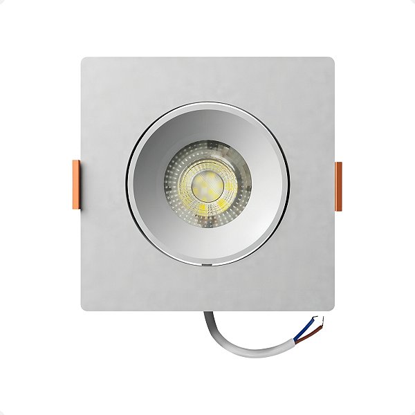 Spot De Embutir 5w Led 3000k Quadrado Decor - Llum
