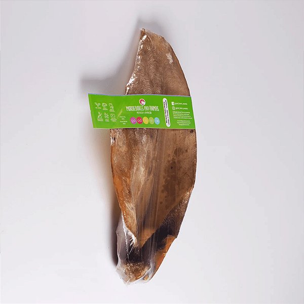 Orelha Bovina Jumbo | Com Ouvido