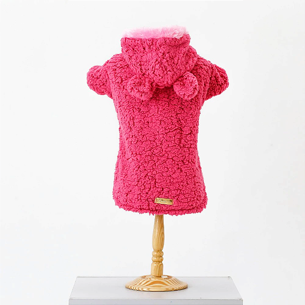 Casaco Teddy Rosa Pink