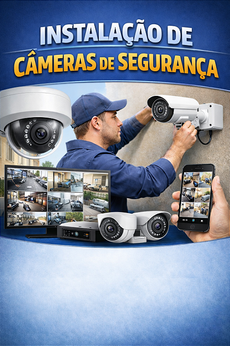 Instalação de Câmeras de Segurança
